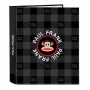 Carpeta de anillas Paul Frank Campers Negro 27 x 33 x 6 cm