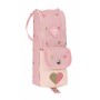 Fourre-tout Glowlab Kids Hearts Rose clair 21 x 6 cm