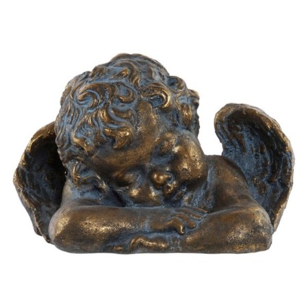 Sculpture DKD Home Decor Ange Doré (28 x 18 x 19 cm)