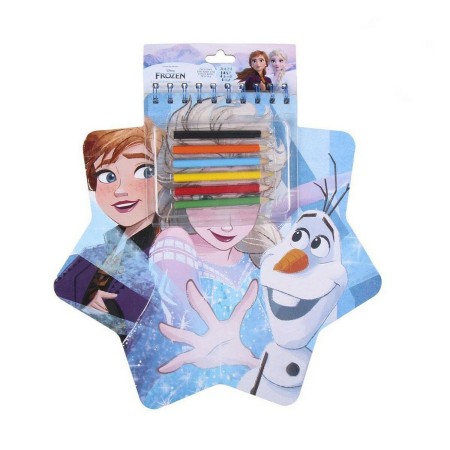 Set de Papelería Frozen Blue Cuaderno (30 x 30 x 1 cm)