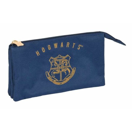 Trousse d'écolier Safta Magical Marron Blue marine 22 x 12 x 3 cm
