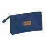Trousse d'écolier Safta Magical Marron Blue marine 22 x 12 x 3 cm