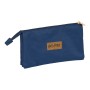 Trousse d'écolier Safta Magical Marron Blue marine 22 x 12 x 3 cm