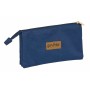 Trousse d'écolier Safta Magical Marron Blue marine 22 x 12 x 3 cm