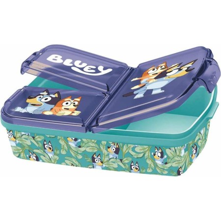 Fiambrera de Compartimentos Bluey 19,5 x 16,5 x 6,7 cm