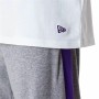 Camiseta de Manga Corta Hombre New Era NBA Colour Block LA Lakers Blanco