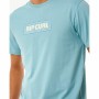 Camiseta de Manga Corta Hombre Rip Curl Big Mumma Icon Azul cielo