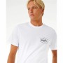 T-shirt à manches courtes homme Rip Curl Stapler Blanc