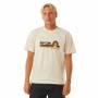 T-shirt à manches courtes homme Rip Curl Surf Revival Mumma Vert tendre