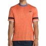 Camiseta de Manga Corta Hombre Bullpadel limar Naranja