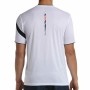 Camiseta de Manga Corta Hombre Bullpadel lucia Blanco