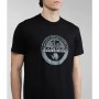 Camiseta de Manga Corta Hombre Napapjiri S-Bollo Negro