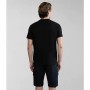 T-shirt à manches courtes homme Napapjiri S-Bollo Noir