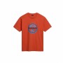 T-shirt à manches courtes homme Napapjiri S-Bollo Ss 1 Orange