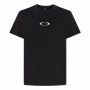 Camiseta de Manga Corta Hombre Oakley Mtl Blackout Negro