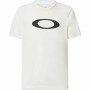 Camiseta de Manga Corta Hombre Oakley O-Bold Ellipse Blanco