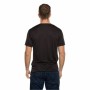 Camiseta de Manga Corta Hombre Trangoworld Arbas Negro