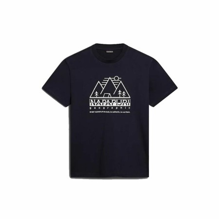 T-shirt à manches courtes homme Napapjiri S-Faber Noir