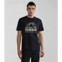 T-shirt à manches courtes homme Napapjiri S-Faber Noir