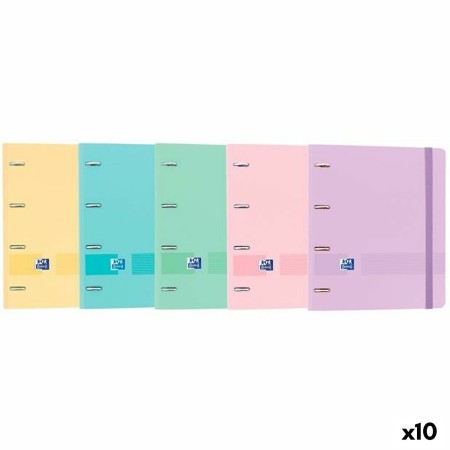 Carpeta de anillas Oxford EuropeanBinder Multicolor A4+ (10 Unidades)