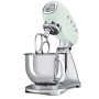 Mixeur/mélangeur de pâte Smeg SMF02PGEU Vert Argenté 800 W 4,8 L