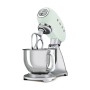 Mixeur/mélangeur de pâte Smeg SMF02PGEU Vert Argenté 800 W 4,8 L