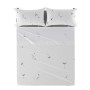 Drap HappyFriday Blanc Dandelion Multicouleur 210 x 270 cm