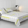 Drap HappyFriday Blanc Firefly Multicouleur 260 x 270 cm (Luciole)