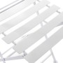 Ensemble Table + 2 Chaises DKD Home Decor Blanc Métal (3 pcs)