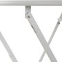 Ensemble Table + 2 Chaises DKD Home Decor Blanc Métal (3 pcs)