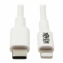 Cable USB-C a Lightning Eaton M102-003-WH Blanco 90 cm