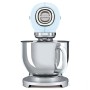 Mixeur/mélangeur de pâte Smeg SMF02PBEU Bleu Argenté 800 W 4,8 L