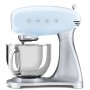 Mixeur/mélangeur de pâte Smeg SMF02PBEU Bleu Argenté 800 W 4,8 L