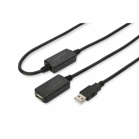 Câble USB Digitus DA-73102 Noir 20 m