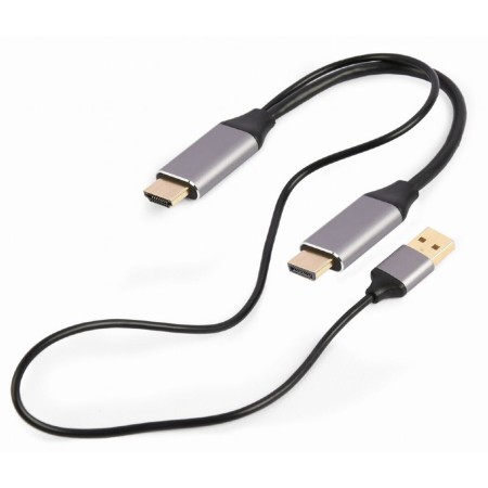 Adaptador DisplayPort a HDMI GEMBIRD A-HDMIM-DPM-01 Negro 2 m