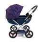 Poussette pour poupées Bayer 12754AA Blue marine 58 cm