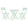 Ensemble Table + 2 Chaises DKD Home Decor Métal (3 pcs)