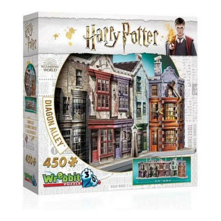 Puzzle 3D Harry Potter Diagon Alley Wrebbit W3D-1010 (450 pcs)