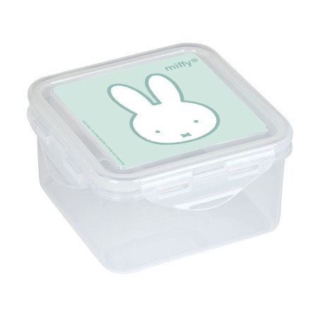 Boîte à lunch Miffy Menthe 13 x 7.5 x 13 cm