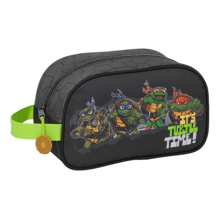 Neceser de Viaje Teenage Mutant Ninja Turtles Negro Gris 26 x 15 x 12 cm