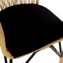 Chaise de jardin DKD Home Decor Métal Rotin (51 x 61 x 81 cm)