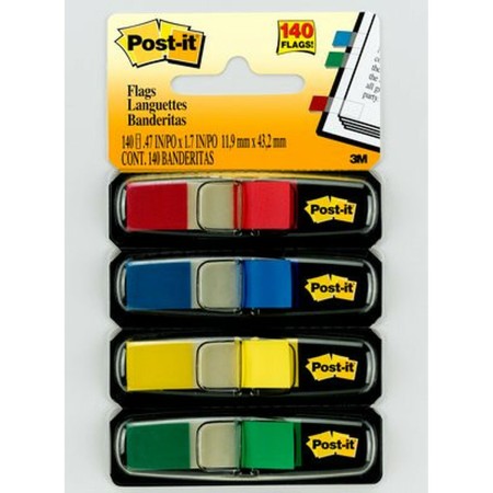 Notas Adhesivas Post-it 7000144923 Amarillo Azul Rojo Verde 4 Piezas