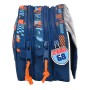 Trousse Fourre-Tout Triple Hot Wheels Speed Club Orange Blue marine 21,5 x 10 x 8 cm