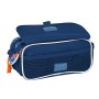 Trousse Fourre-Tout Triple Hot Wheels Speed Club Orange Blue marine 21,5 x 10 x 8 cm