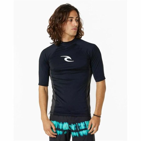 Camiseta de Manga Corta Hombre Rip Curl Waves pf Negro