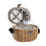 Panier DKD Home Decor Pique-nique osier (12 pcs)