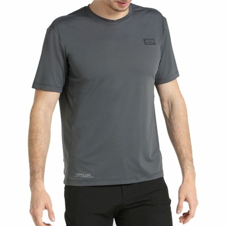 Maillot de Corps de Sport à Manches Coupe +8000 Descen Gris