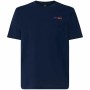 Camiseta Deportiva de Manga Corta Oakley Fingerprint B1B Azul