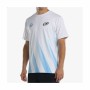 Camiseta Deportiva de Manga Corta Bullpadel Abino Blanco