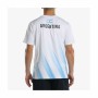 Camiseta Deportiva de Manga Corta Bullpadel Abino Blanco